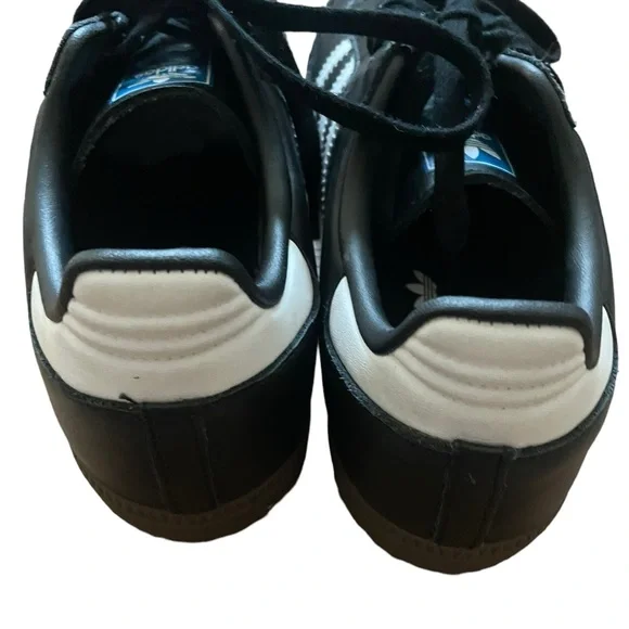 SOLD OUT Adidas Samba Womens 7.5 Black and White - Picture 5 of 9